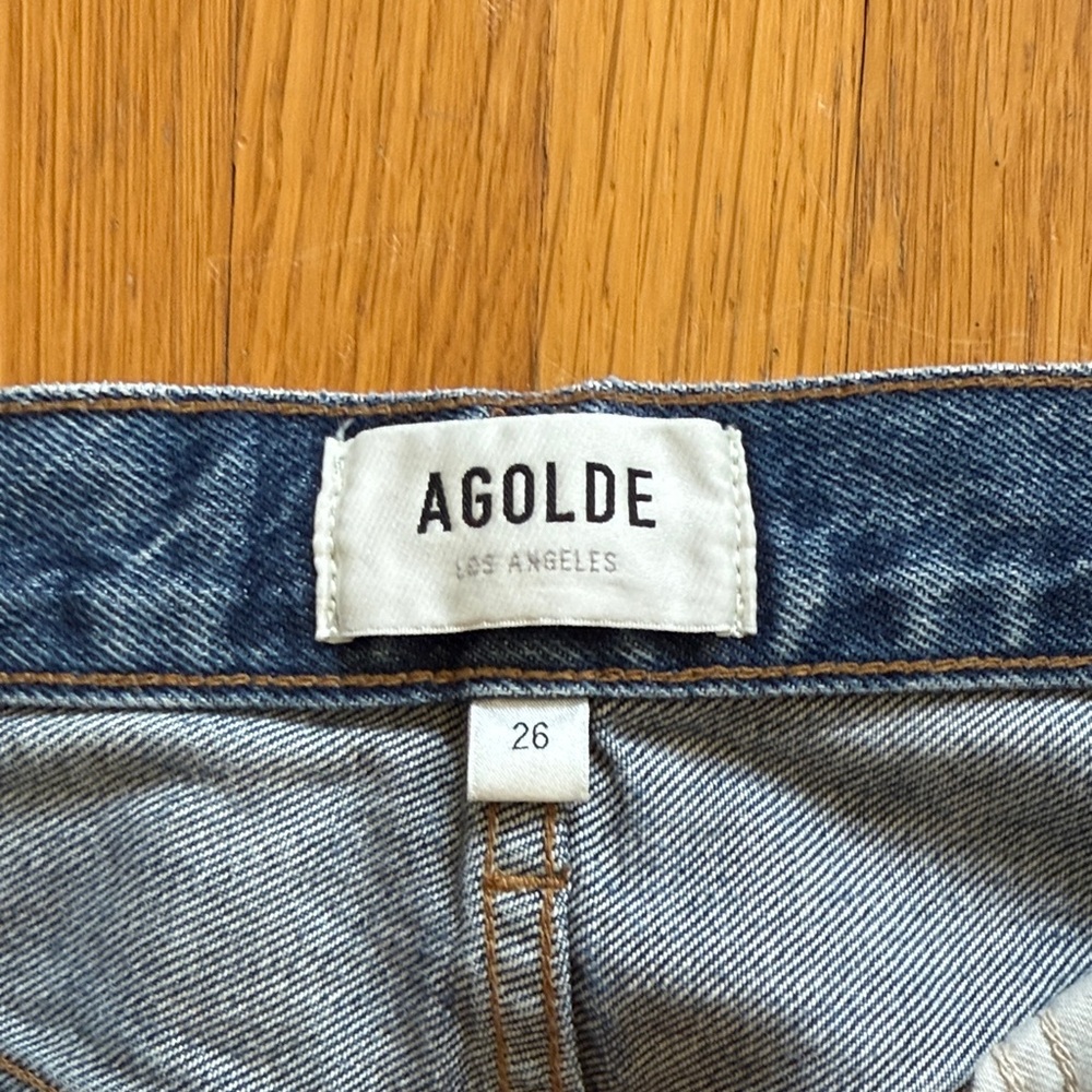 Agolde Kelly Straight Leg Jeans - Picture 3 of 6